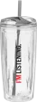 Geo 16 oz Acrylic Tumbler with Straw