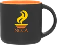 Minolo 14 oz Ceramic Mug, Matte Black — view 2