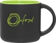 Minolo 14 oz Ceramic Mug, Matte Black — view 6