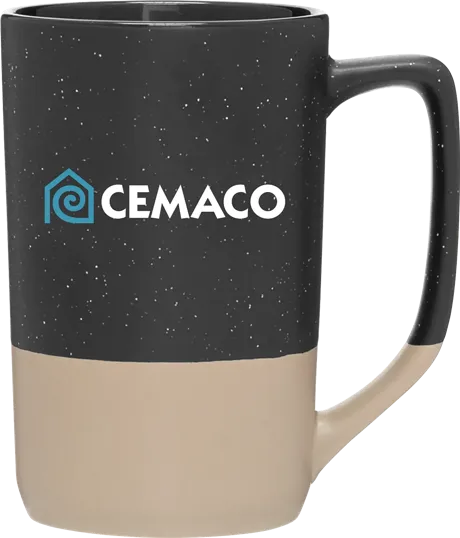 Damon 17 oz Ceramic Mug — view 3