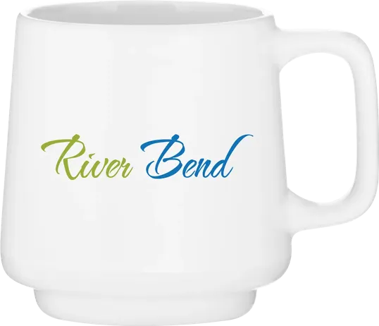 Windsor 12 oz Ceramic Mug, Matte White