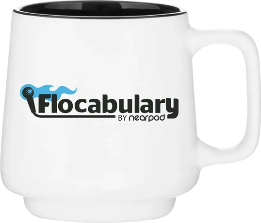 Windsor 12 oz Ceramic Mug, Matte White — view 2