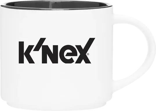 Monaco 16 oz Ceramic Mug, Matte White — view 5