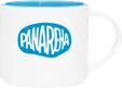 Monaco 16 oz Ceramic Mug, Matte White — view 3