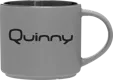 Monaco 16 oz Ceramic Mug, Matte Storm Gray — view 6