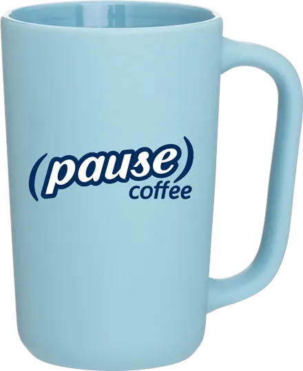 Ledge 14 oz Ceramic Mug — view 4
