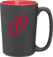 Rocca 12 oz Ceramic Mug, Matte Black