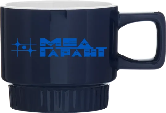 Loft 11 oz Stackable Ceramic Mug — view 3