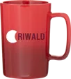 Rush 14 oz Ceramic Mug with Ombré Gloss Finish — view 3