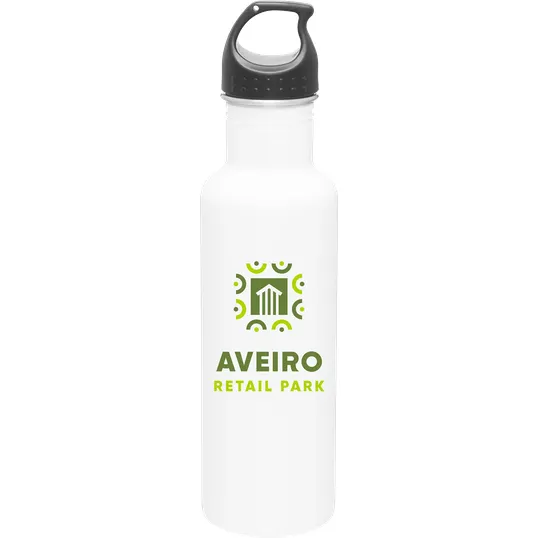 h2go Bolt 24 oz Stainless Steel Water Bottle — view 2