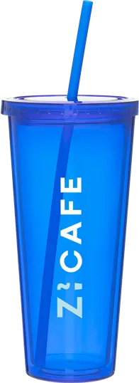 20 oz Spirit Acrylic Tumbler with Straw — view 2