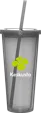20 oz Spirit Acrylic Tumbler with Straw — view 3