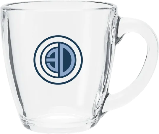 15 oz Tapered Glass Mug