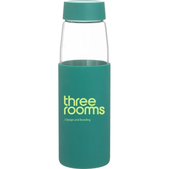 h2go Sloan 20 oz Borosilicate Glass Bottle — view 3
