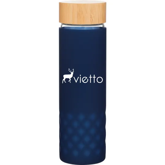h2go Dawn 18 oz Borosilicate Glass Bottle — view 2