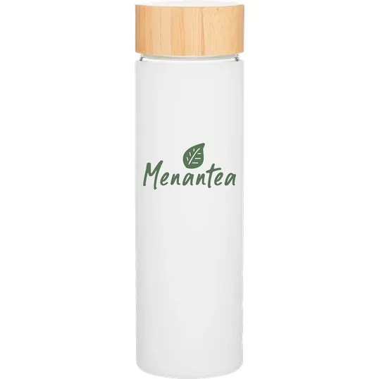 h2go Dawn 18 oz Borosilicate Glass Bottle — view 4