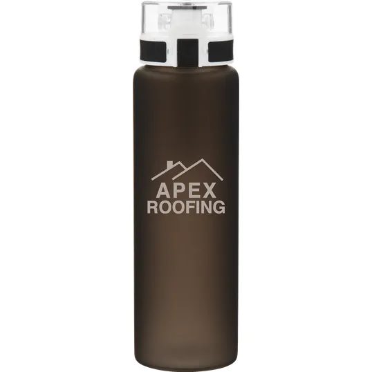 h2go Mudra 20.9 oz Glass Bottle