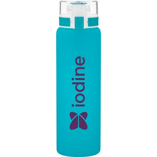 h2go Mudra 20.9 oz Glass Bottle — view 2