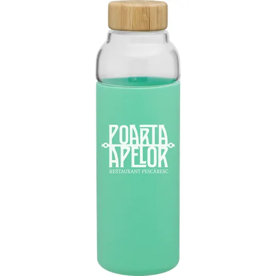 h2go Bali 18 oz Borosilicate Glass Bottle — view 2