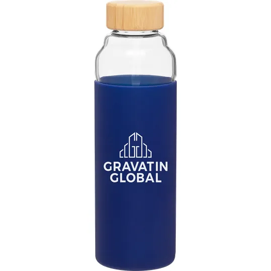 h2go Bali 18 oz Borosilicate Glass Bottle — view 3
