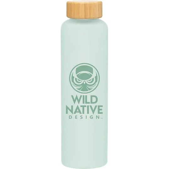 h2go Rincon 18 oz Borosilicate Glass Bottle