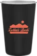 16 oz Stainless Steel Pint Glass — view 3