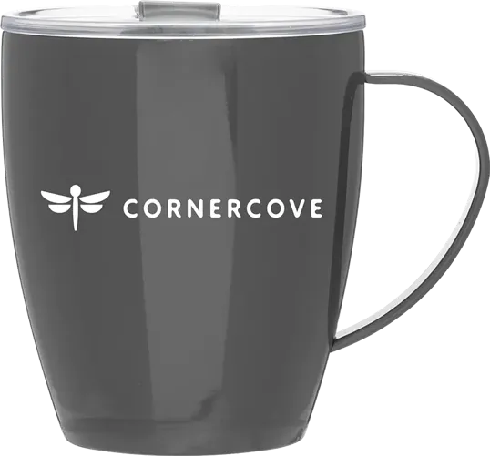 Haus 12 oz Double Wall Stainless Steel Thermal Mug — view 9