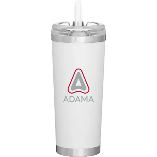 Brooklyn 24 oz Stainless Steel Thermal Tumbler — view 2
