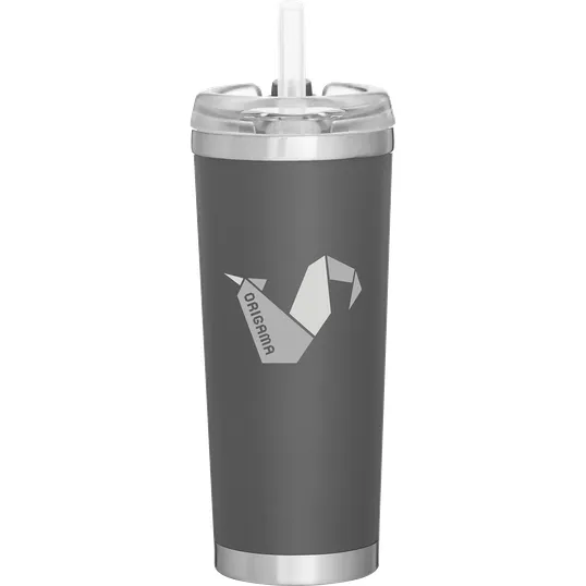 Brooklyn 24 oz Stainless Steel Thermal Tumbler — view 3
