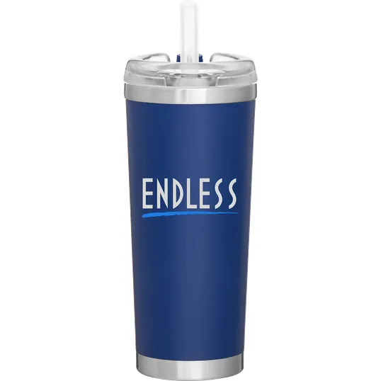 Brooklyn 24 oz Stainless Steel Thermal Tumbler — view 4