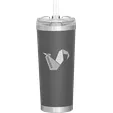 Brooklyn 24 oz Stainless Steel Thermal Tumbler — view 3