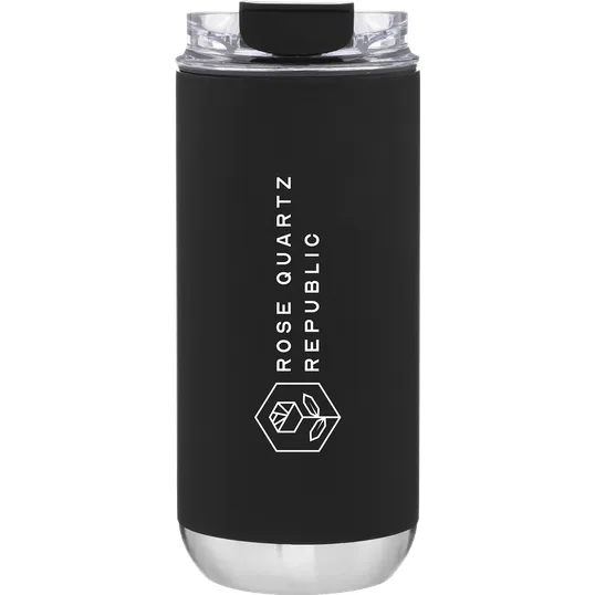 Palma 16 oz Double Wall Stainless Steel Tumbler — view 4