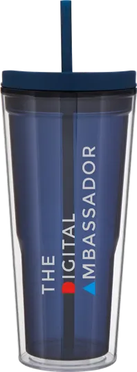 Vast 20.9 oz Double Wall Acrylic Tumbler — view 6