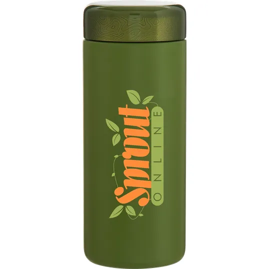 h2go Aerial 16.9 oz Recycled Stainless Steel Tumbler — view 3