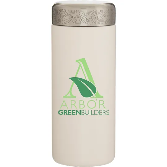 h2go Aerial 16.9 oz Recycled Stainless Steel Tumbler — view 4