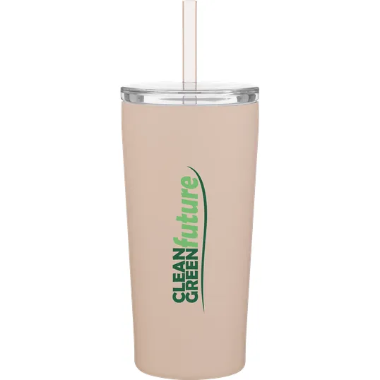 h2go Reef 24 oz Recycled Stainless Steel Tumbler — view 2