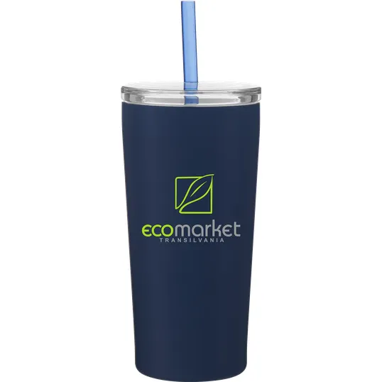 h2go Reef 24 oz Recycled Stainless Steel Tumbler — view 3