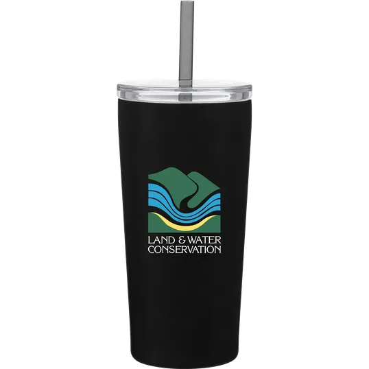 h2go Reef 24 oz Recycled Stainless Steel Tumbler — view 4