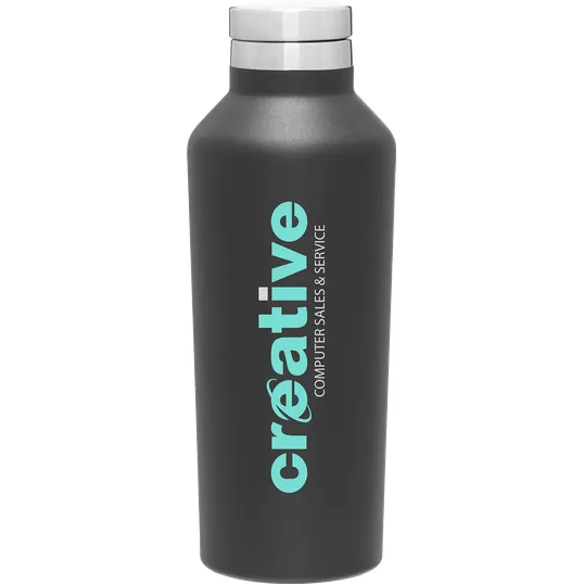 h2go Manhattan 16.9 oz Stainless Steel Thermal Bottle