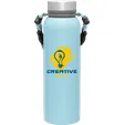 h2go Pine 32 oz Insulated Stainless Steel Bottle — view 6