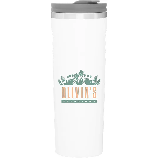 Meridian 16.9 oz Powder-Coated Stainless Steel Tumbler — view 2