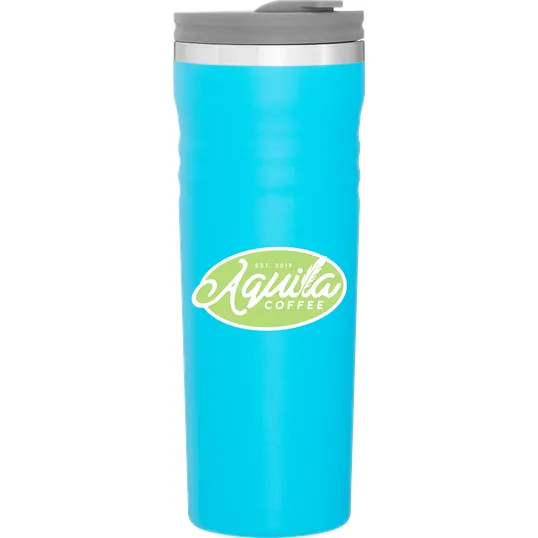 Meridian 16.9 oz Powder-Coated Stainless Steel Tumbler — view 3