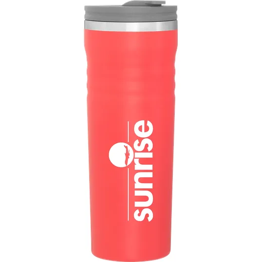 Meridian 16.9 oz Powder-Coated Stainless Steel Tumbler — view 4