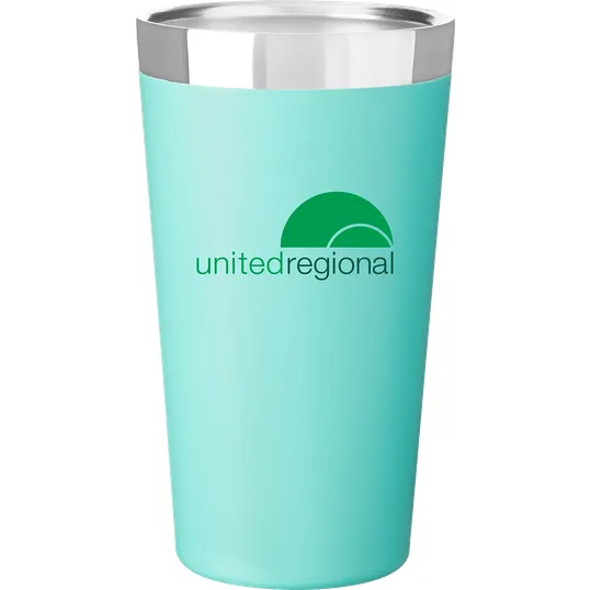 16.9 oz Thermal Pint, Powder Coated Stainless Steel