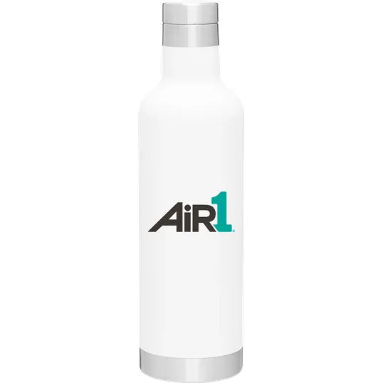 h2go Noir 25 oz Thermal Bottle, Powder Coated