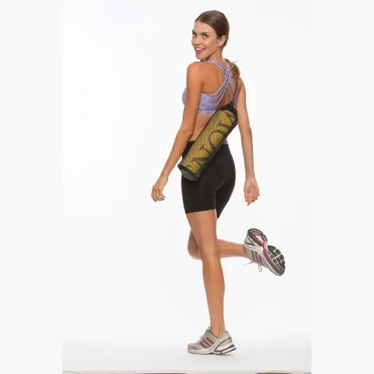 Drawstring Mesh Beach Bags — view 3