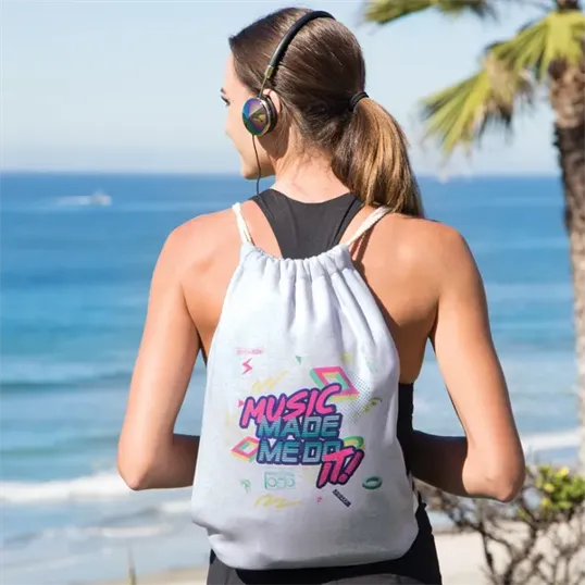 Sweatshirt Drawstring Backpack