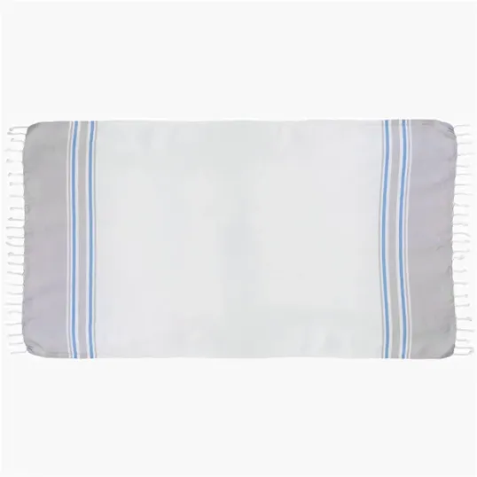 Turkish Peshtemal Beach Towel, 38" x 69" — view 4