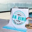 Antalya Terry Peshtemal Beach Towel, 37" x 69" — view 2