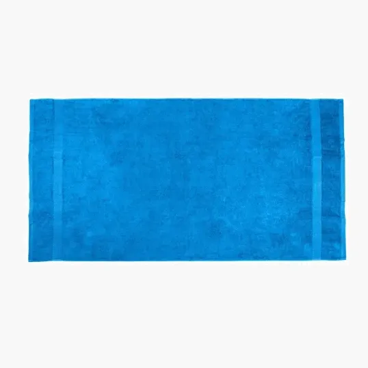 King Size Dobby Hem Terry Beach Towel, 35" x 65" — view 2